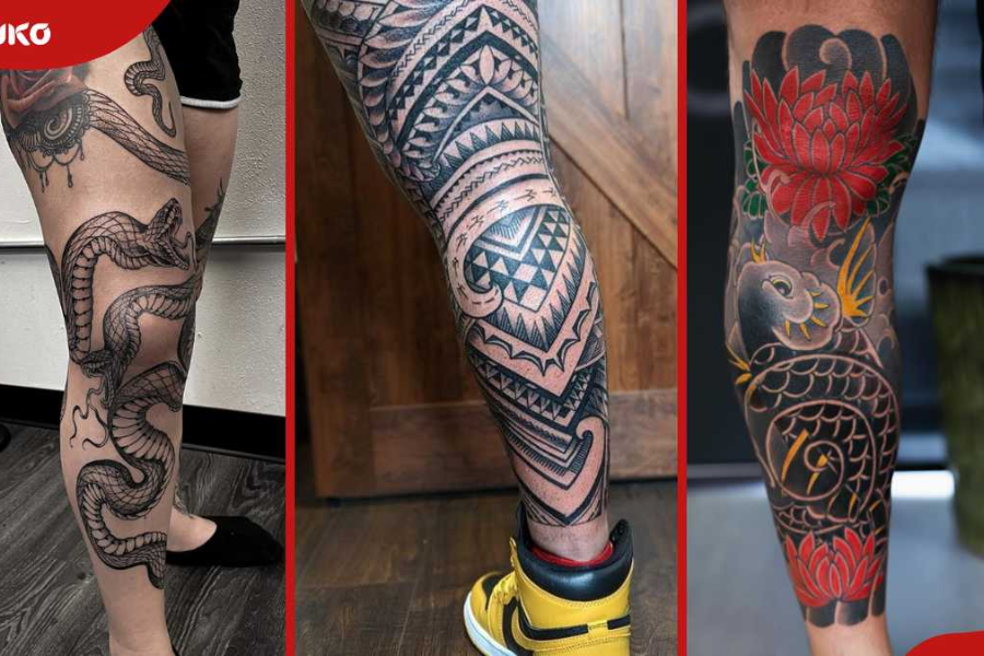 leg tattoos